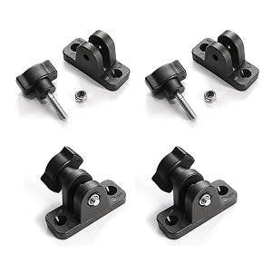 Marine Grade Heavy Duty Bimini Top Kits Nylon Deck Mount and End Caps