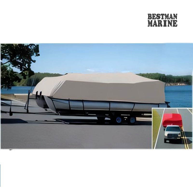 Standard Inflatable Pontoon Boat Covers 600D Polyester